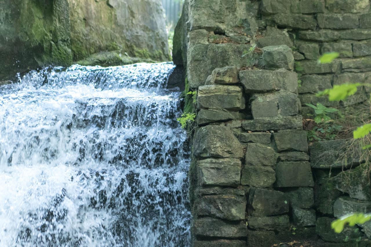 דטמולד Haus Am Wasserfall מראה חיצוני תמונה